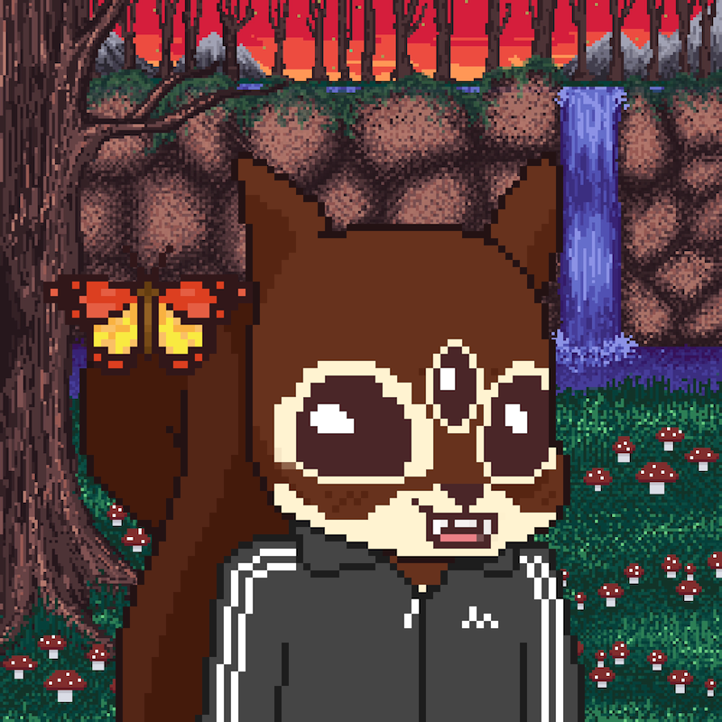 Pixel Squirrels #352